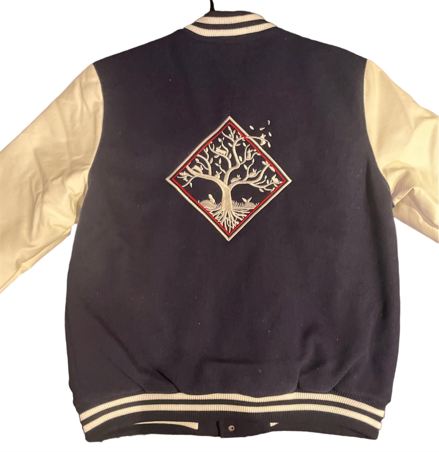 aitchwood “Tree of life” Varsity Jacket